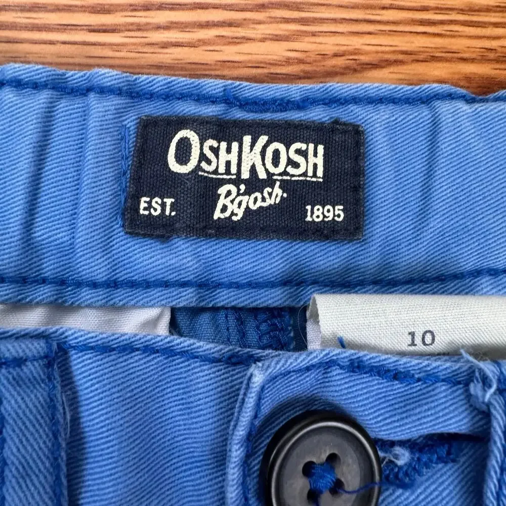 OshKosh Royal Blue Straight Leg Pants Boys Sz 10